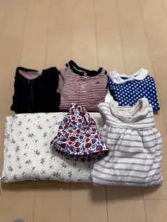 【値下げ】Petit Bateau ベビー服 6点セット 95cm以下
