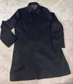 INHALE EXHALE 黒　カシミヤ　混　コート　XL
