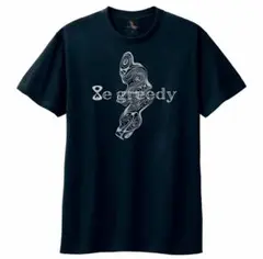 【8egreedy】 Tシャツ ブラック　　ゲリラドロップ品