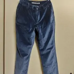 DENHAM　デンハム　希少　サンプル品　ベロア生地　パンツ