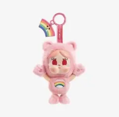 POP MART CRYBABY × Cheer Bear ぬいぐるみペンダント