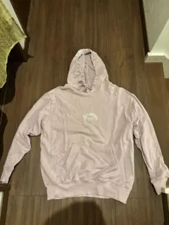 BILLABONG薄いピンクのフード付きパーカー