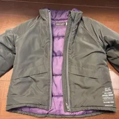 BeBe ダウンコート 100cm オリーブグリーン