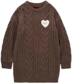 GELATO PIQUE ハートアランワンピース