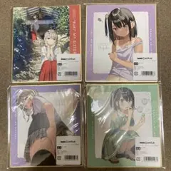 正規品 未開封 DMMスクラッチ カントク D賞 ミニ色紙 4種セット