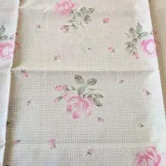 ■Mumsell＊ピンクローズ＊シャーティング＊110×50cm