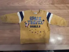 ミキハウスダブルビー80サイズトレーナー