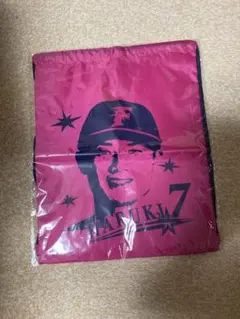 2016年 北海道日本ハムファイターズ 西川遥輝　巾着　顔プリント