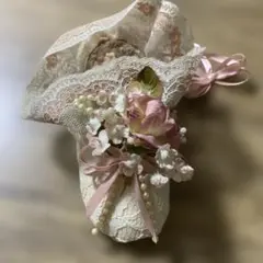 アンティーク☆花刺繍★ドライフラワー★くつデザイン★インテリア