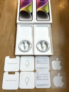 iPhone 14 空箱　アクセサリー　2セット
