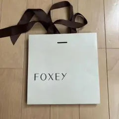 超美品、サブバッグに！ブランド袋】FOXEYのショップ袋 ショッパー 小