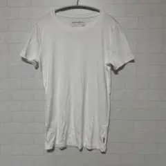 エディーバウアー 無地 Ｔシャツ クルーネック 半袖 M 白 綿 カジュアル
