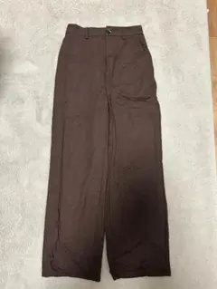GU ブラウン カジュアルパンツ SX