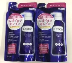 新品　デオコ　薬用ボディクレンズ　つめかえ　2点セットのサムネイル
