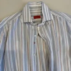 イザイア　ISAIA ストライプシャツ イタリア製 15 1/2 39のサムネイル