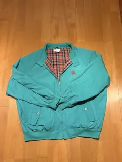 90s IZODラコステ スイングトップ 裏チェック柄