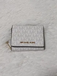 MICHAEL KORS 三つ折り財布 ホワイト