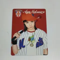 ハロプロ　松浦亜弥　The美学　トレカ4