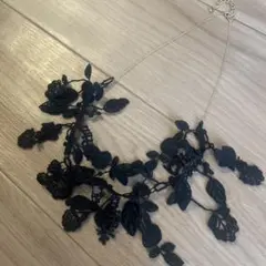 ミッフィー　レース　ネックレス