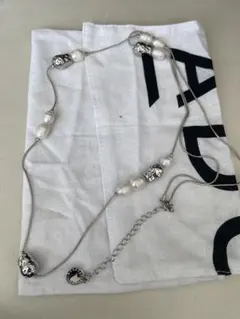 【美品】アドルフォドミンゲス パール ロングネックレスのサムネイル