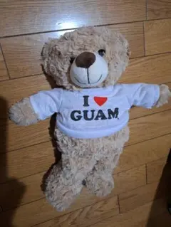 I❤️GUAM くま　ぬいぐるみ　グァム購入　タグ付　テディベア