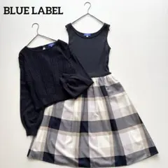 01990-4 BLUELABELCRESTBRIDGE セットアップワンピース