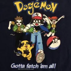 Big dogs ポケモン 90s パロディTシャツ vintage
