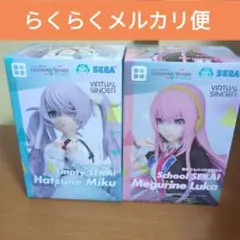 プロセカ Desktop×Decorate フィギュア 初音ミク 巡音ルカ 2種