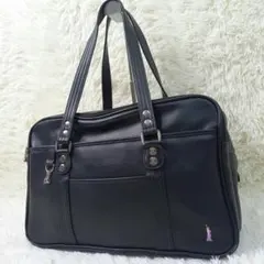 EAST BOY イーストボーイ スクールバッグ スクバ 刺繍 ブラック ピンク