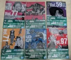 一番くじ　ワンピース　大海賊百景　クリアファイルセット　２枚✕６ 12枚セット