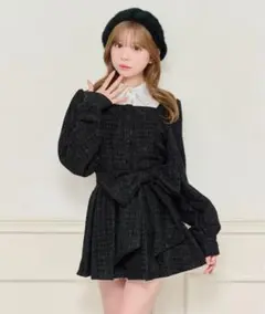 apres jour アソートレイヤード風トップス&スカート 上下セット