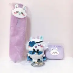 ちいかわ　モモンガ　ミニシリコンポーチ　BIGボールペン　マスコット　3点セット