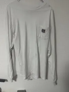 ホワイト ロングTシャツ