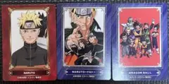 NARUTO ナルト サスケ アニメイト ジャンプフェア 2026 3枚セット 