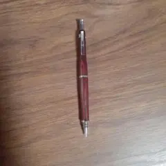 工房楔花梨トラ杢 固定式口金付きシャーペン0.5mm - メルカリ