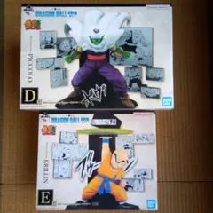 一番くじ　ドラゴンボール　40th　フィギュア　クリリン　ピッコロ