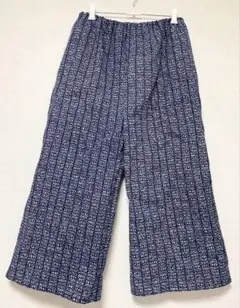 浴衣リメイク　ルームパンツ　57 反物　綿　 ルームウェア　お部屋着　ステテコ