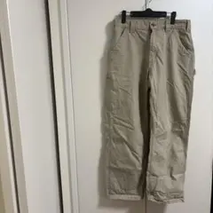 Carhartt カーハート　ベージュ ワークパンツ　33×30 古着