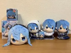 ホロライブ 星街すいせい フィギュア 寝そべりぬいぐるみ パペット セット