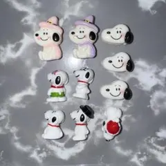 【新品未使用】 スヌーピー SNOOPY デコレーションパーツ
