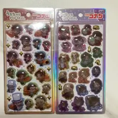 【正規品】2枚セット 名探偵コナン ⭐︎ うるちゅるポップシール