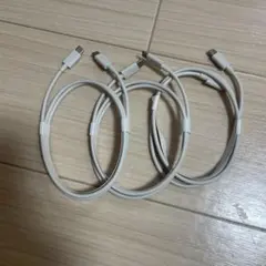 USB Type-C 充電ケーブル 約1メートル ホワイト　3本セット