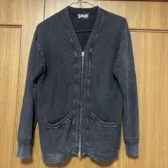 ジップアップカーディガン カーディガン