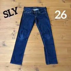 SLYスライ☆Y2K☆平成ギャル☆スキニーデニム☆26