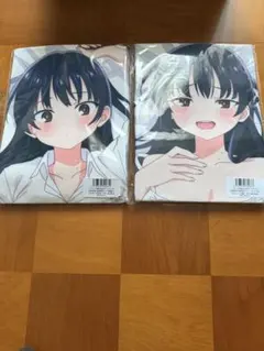 正規品】ひぐらしのなく頃に 古手梨花&羽入 巫女服 抱き枕カバー