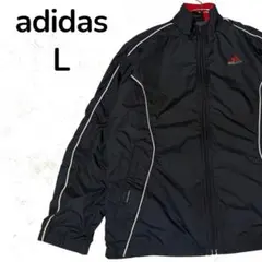 【人気】adidas CLIMAPROOF トラックジャケット L ネイビー