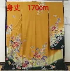 専用 KL1721 振袖 正絹 身丈165cm 着物 卒業式 トールサイズ - メルカリ