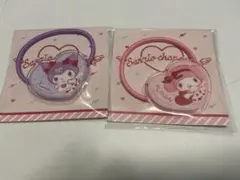 サンリオ アクリルヘアゴム 2点 マイメロ マイメロディ クロミ