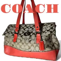 COACH Hamptons Signature Satchel y2k Bag