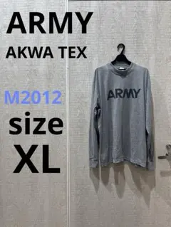 M2012 ARMY 長袖モックネックTシャツ AKWA TEXのサムネイル